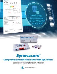 Synovasure Comprehensive Infection Panel Brochure